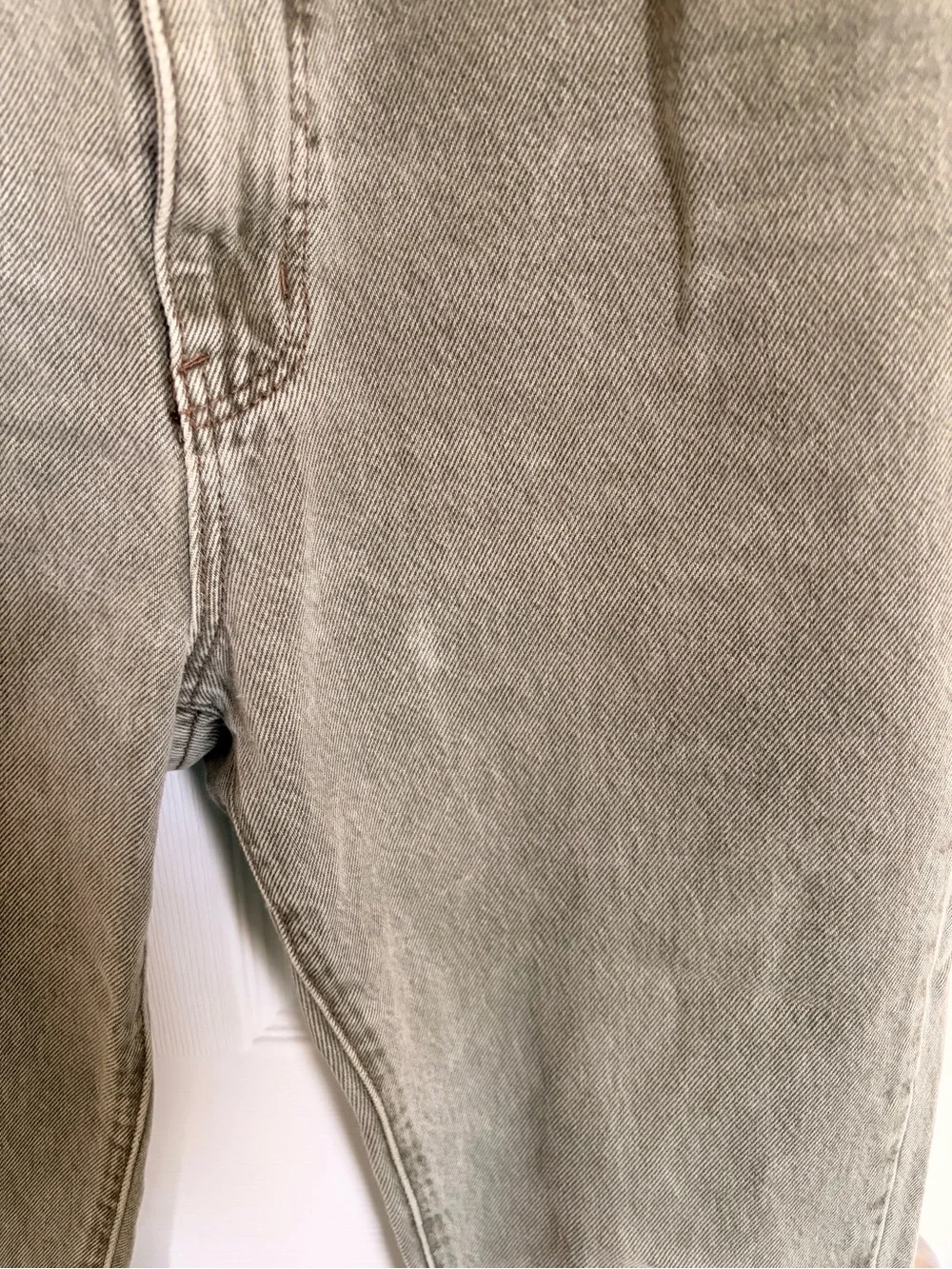 Rolla’s Dusters High Rise Slim | Olive - Picture 3 of 11